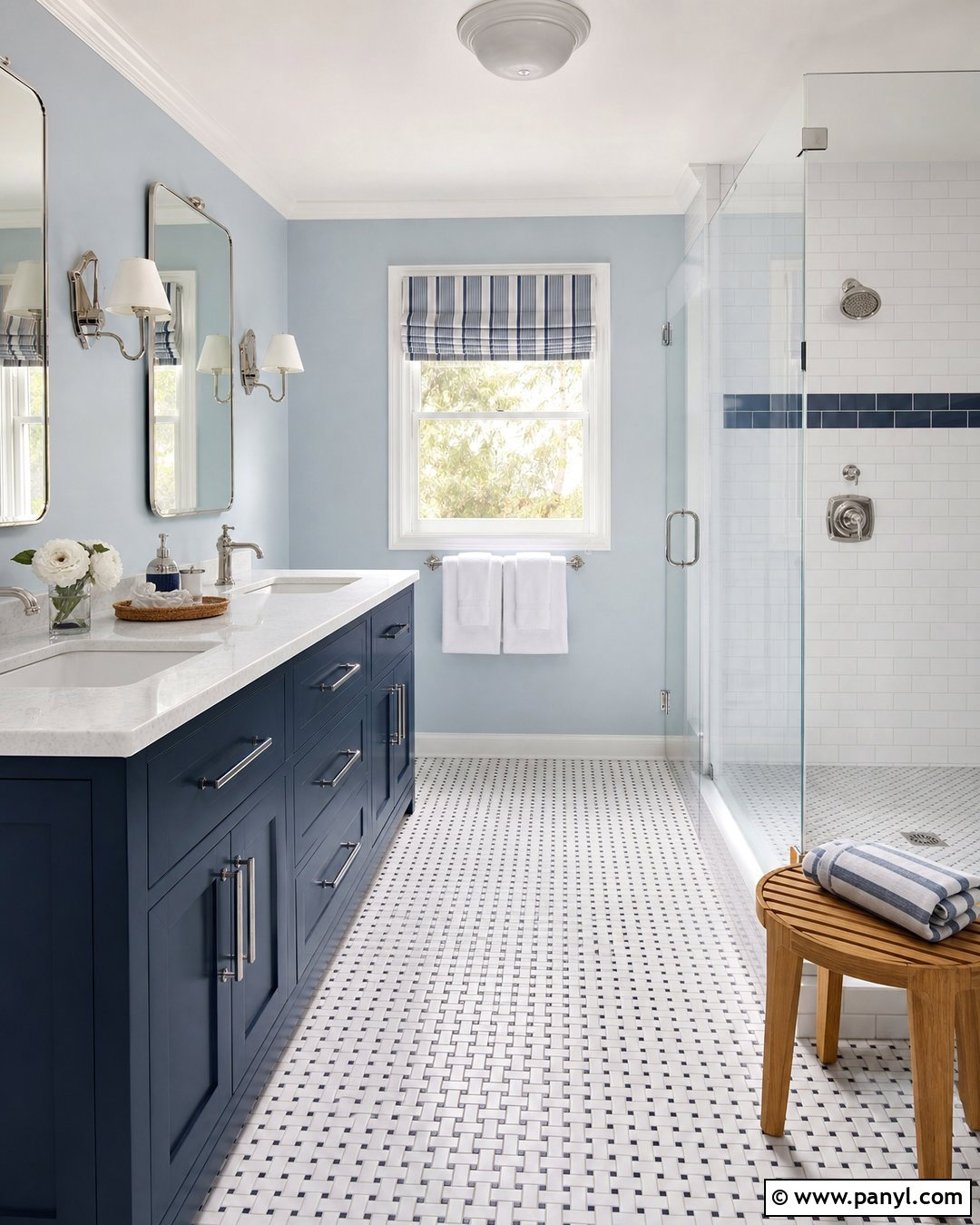 Powder Blue Master Bath Walls - 25 Master Bath Wall Color Ideas