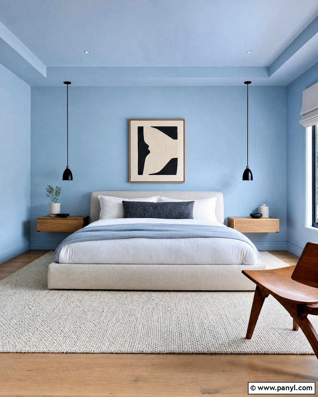 Powder Blue Modern Bedroom - 20 powder blue bedroom ideas