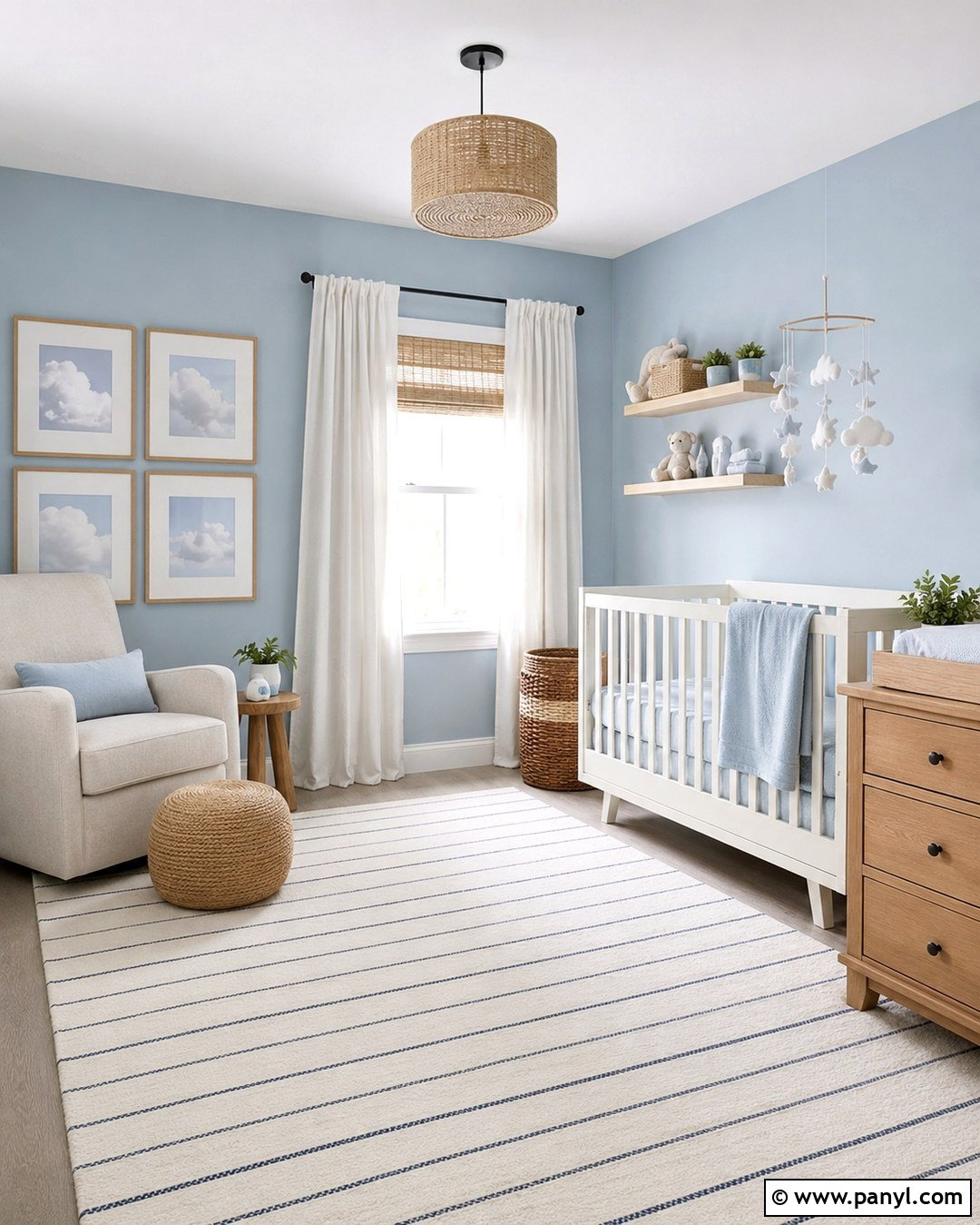 Powder Blue Nursery Walls - 20 Boy Nursery Wall Colors