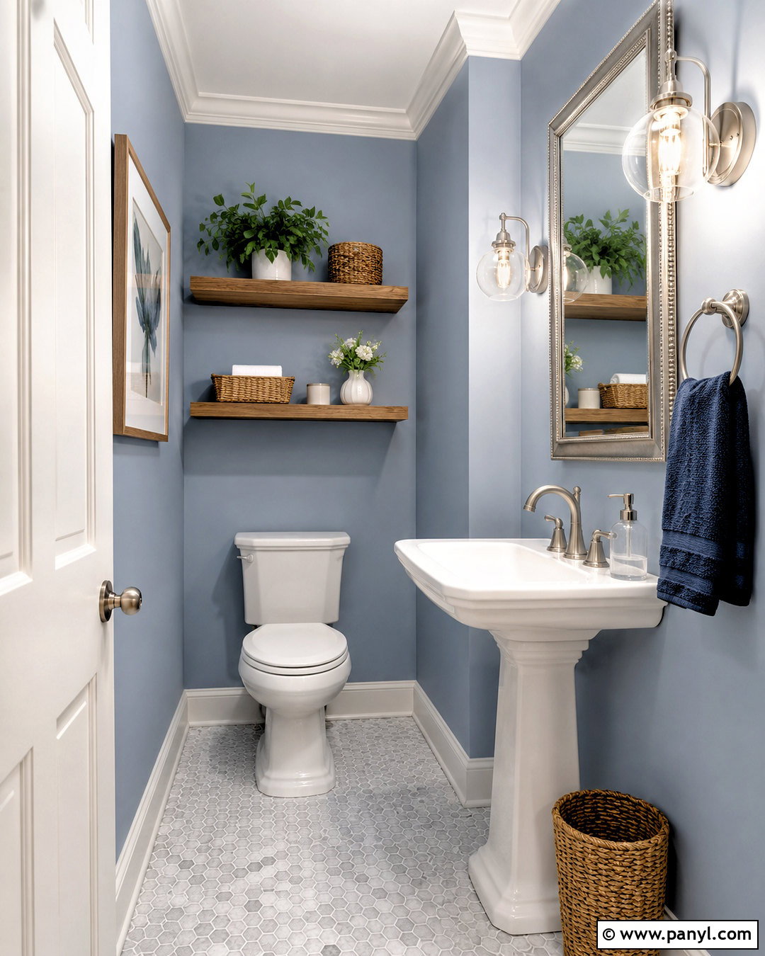 Powder Blue Powder Room - 20 powder room paint colors