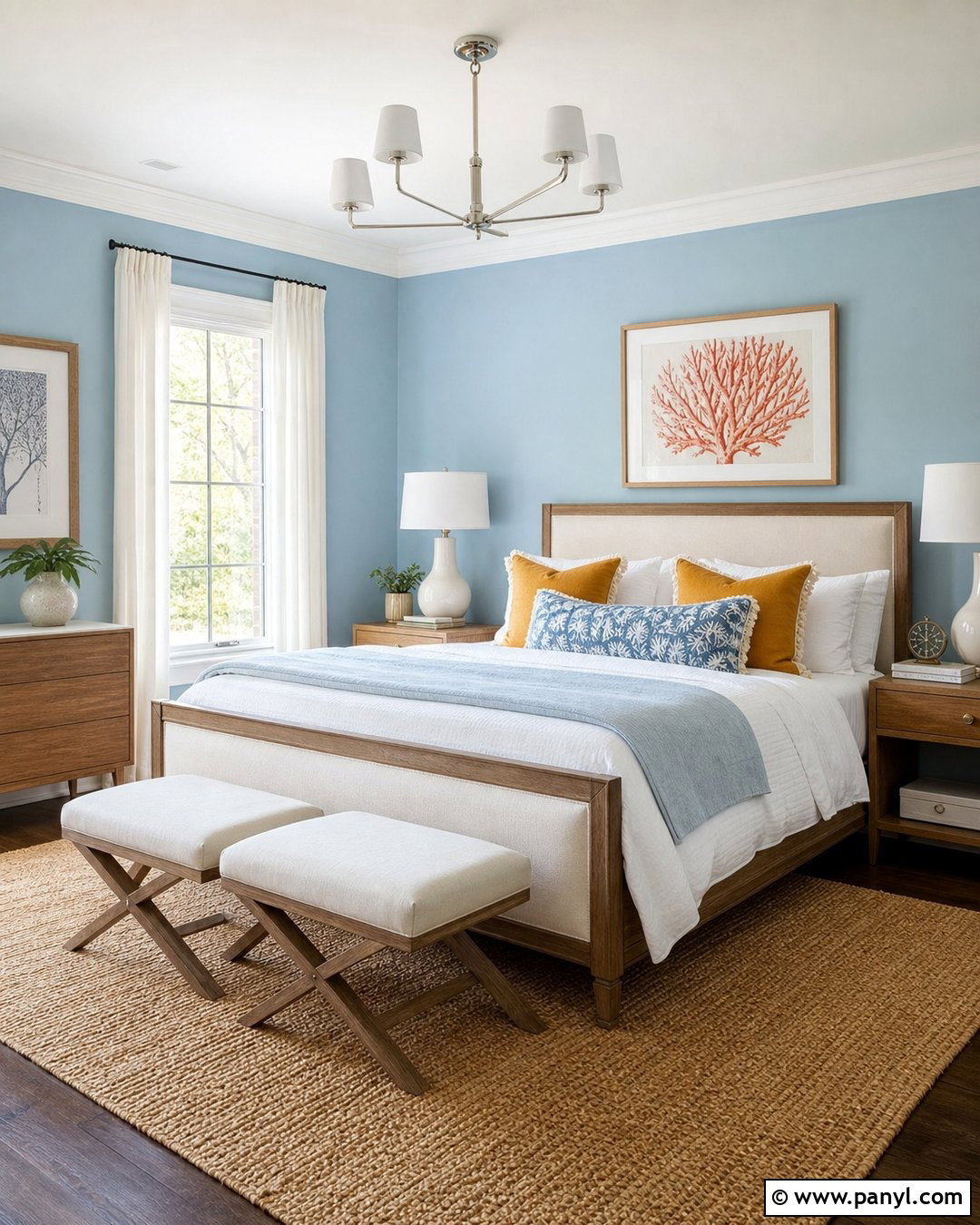 Powder Blue Room Walls - 35 Aesthetic Room Wall Color Ideas
