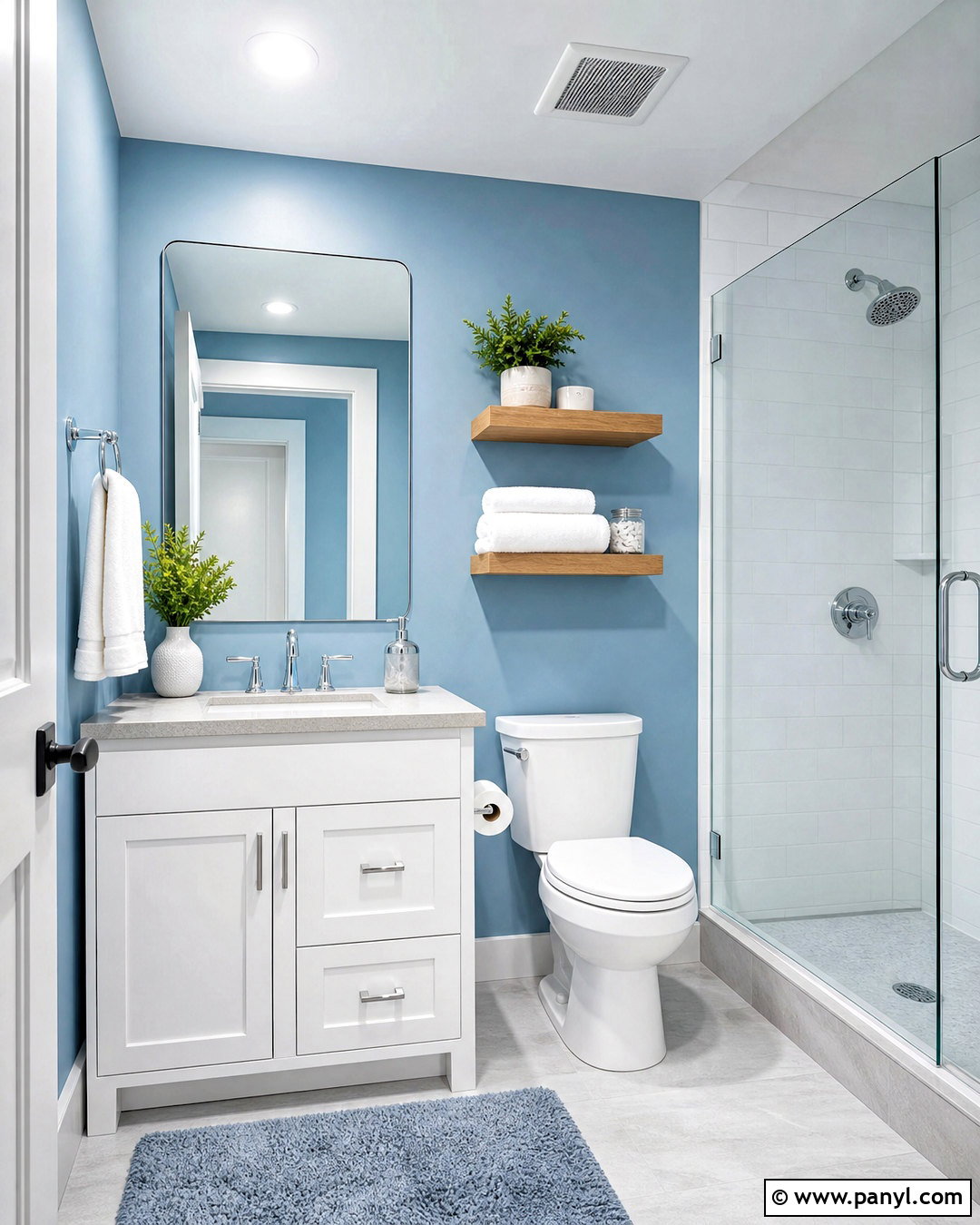 Powder Blue Small Room Paint - 20 small room paint ideas