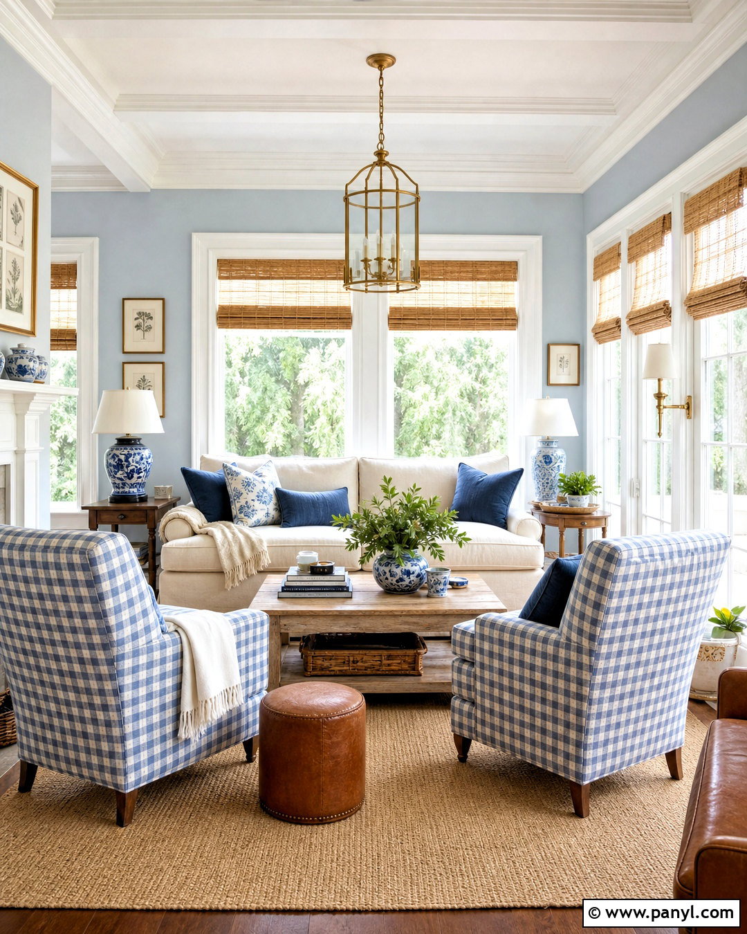 Powder Blue Sunroom Paint Color - 20 sunroom paint colors ideas