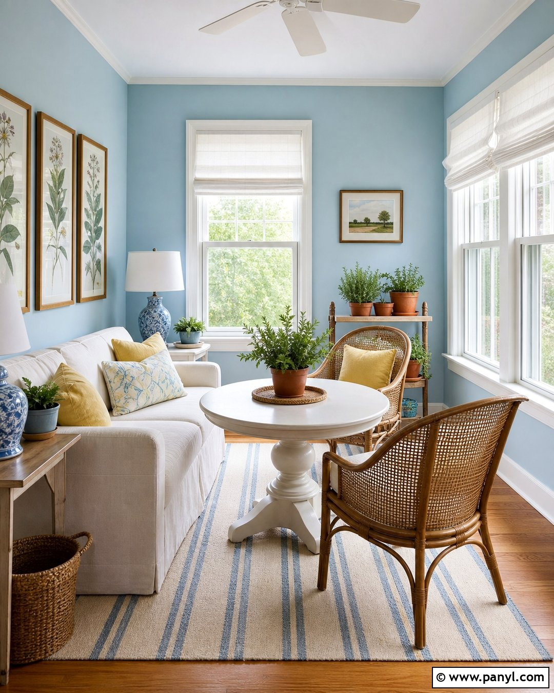 Powder Blue Sunroom Walls - 30 sunroom wall colors