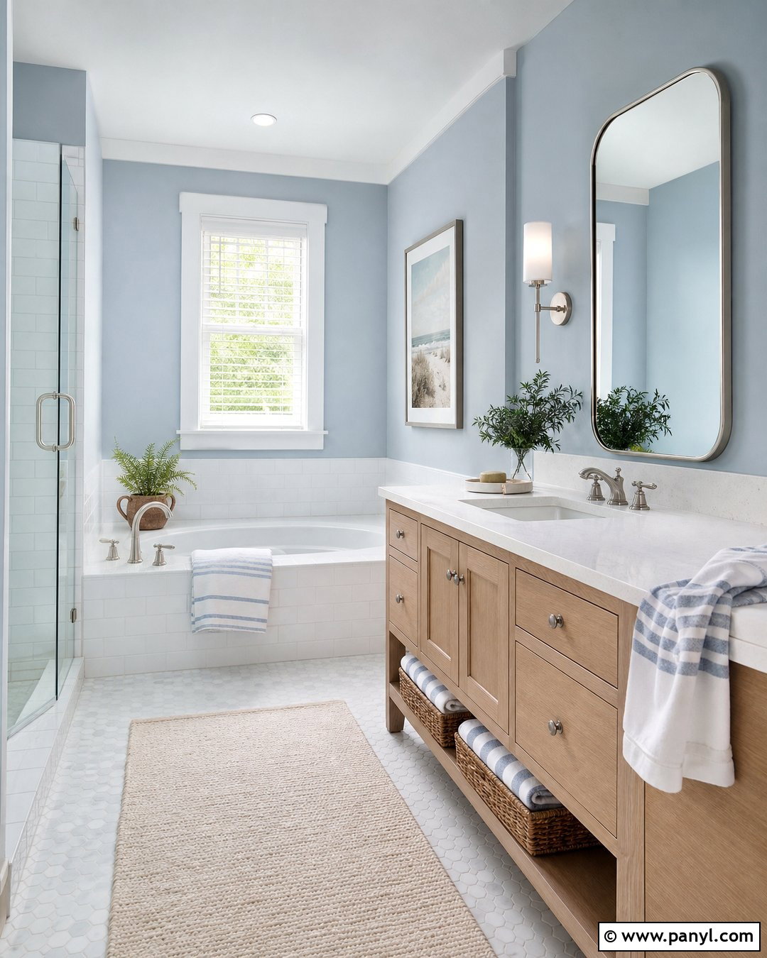 Powder Blue Wall Color - 30 cute wall colors