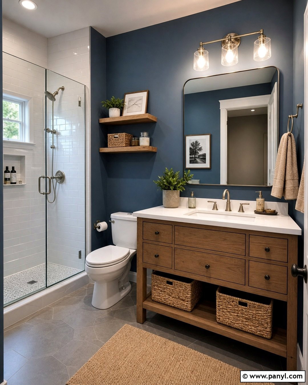 Powder Blue Wall Color - 20 Best Wall Color For Dark Room Ideas