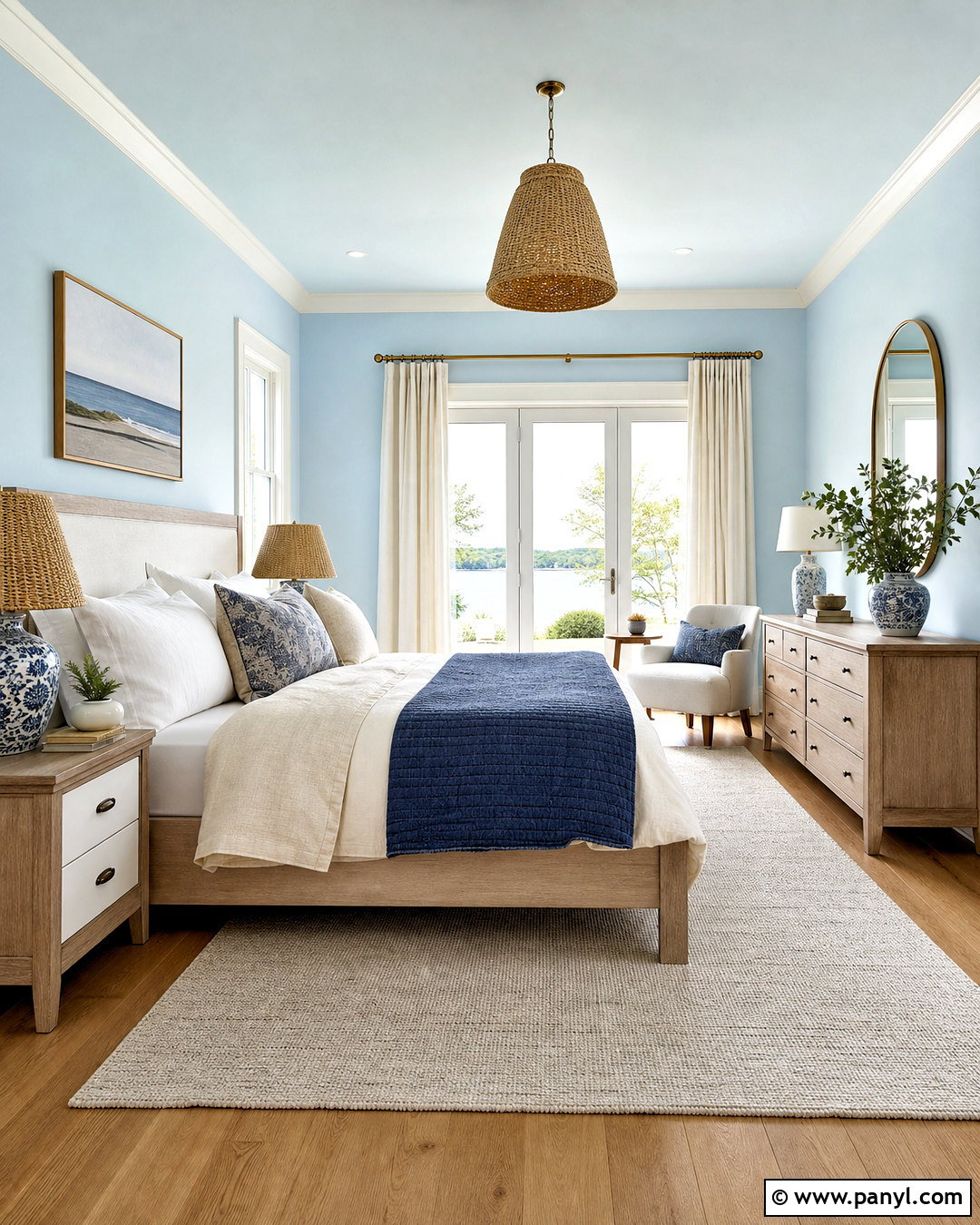 Powder Blue Wall Color - 20 interior wall colors