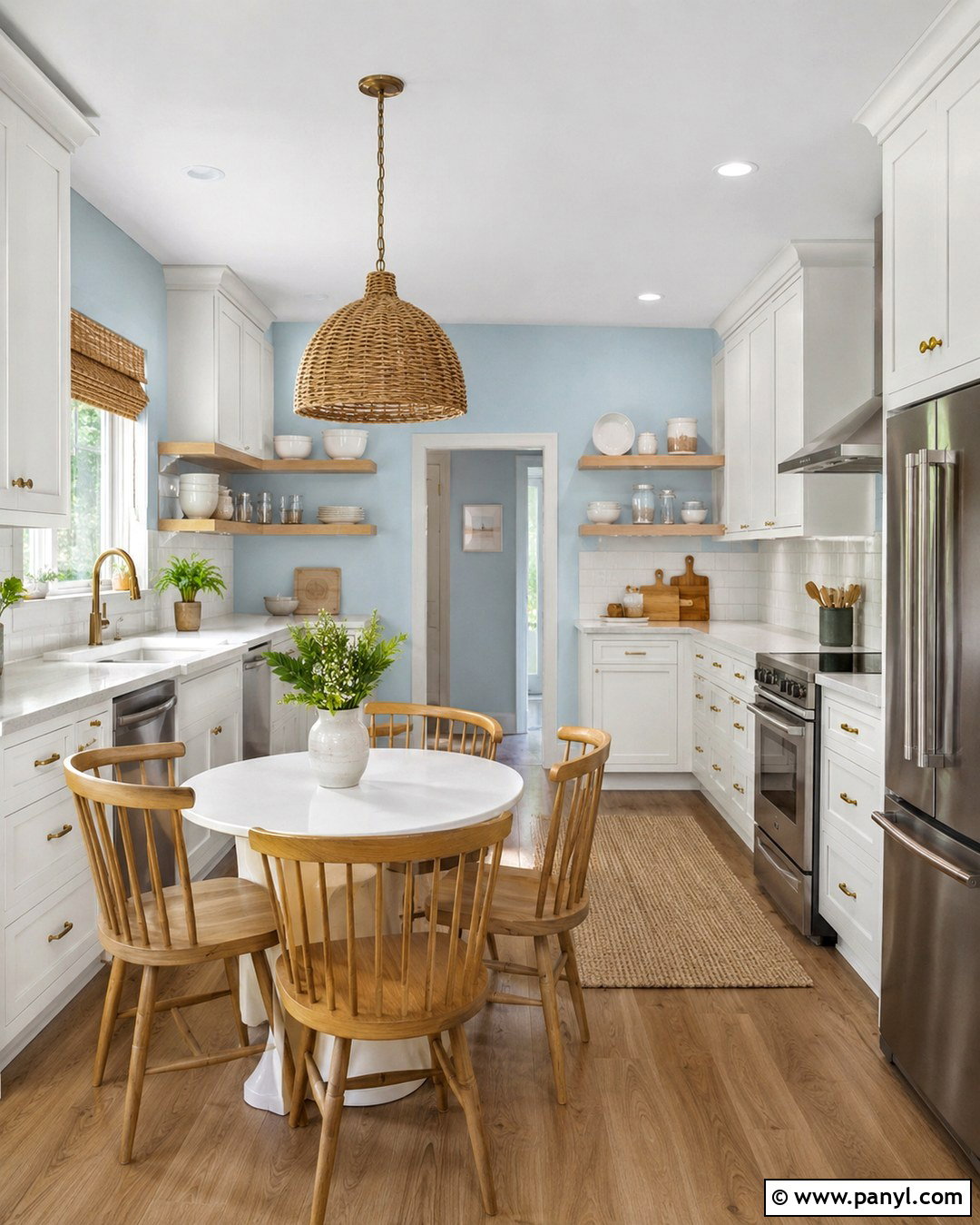 Powder Blue Wall Color - 20 Small Home Wall Colors