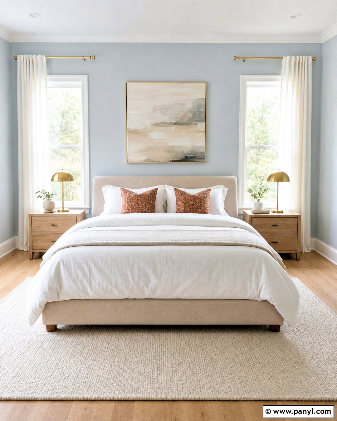 Powder Blue Wall Color Bedroom - 20 wall color design ideas