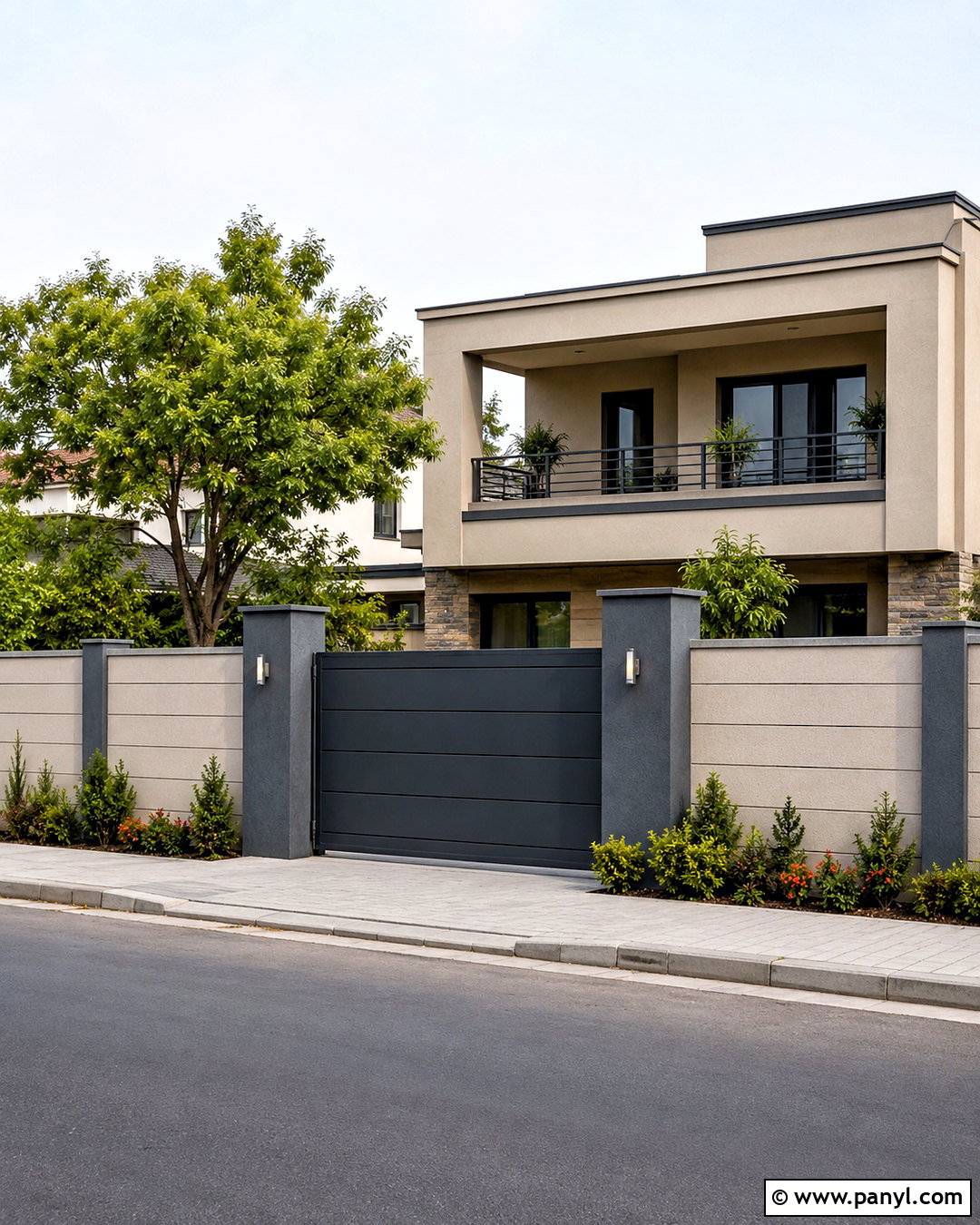 Precast Panel Compound Wall - 20 compound wall design exterior indian simple ideas