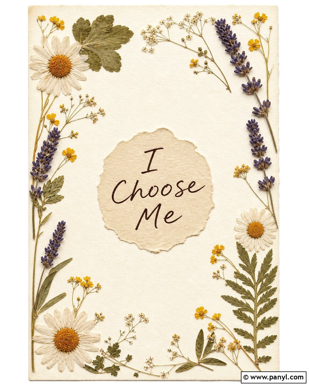 Pressed Flower I Choose Me Wallpaper - 25 I Choose Me Wallpaper Ideas