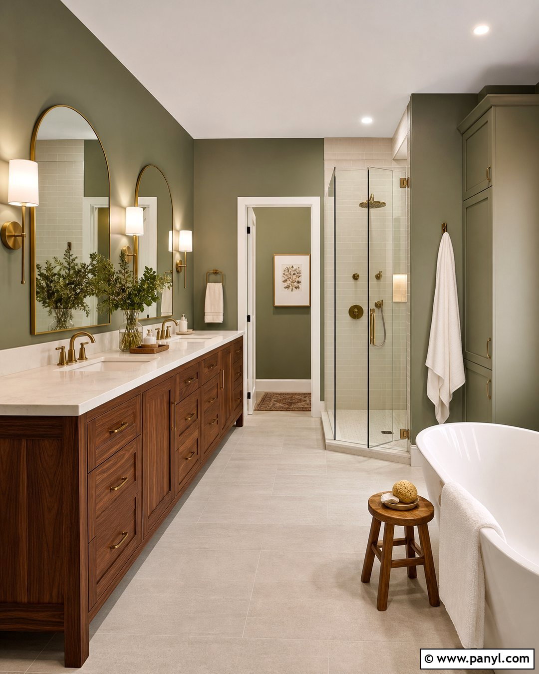 Primary Sage Green Bathroom Walls - 35 sage green bathroom walls