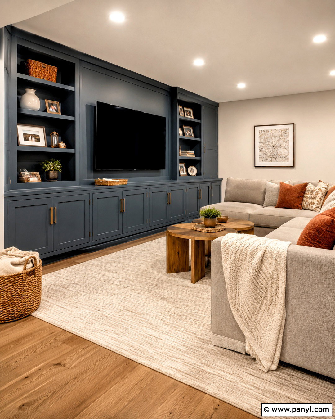 Providence Blue Basement Family Room - 20 providence blue benjamin moore ideas