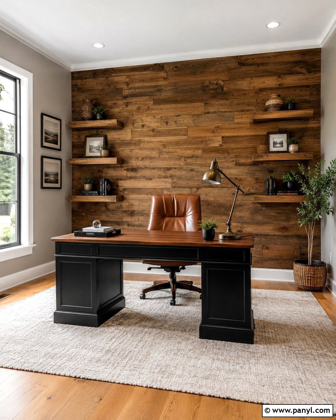 Provincial Brown Pallet Wall - 20 Pallet Wall Stain Colors
