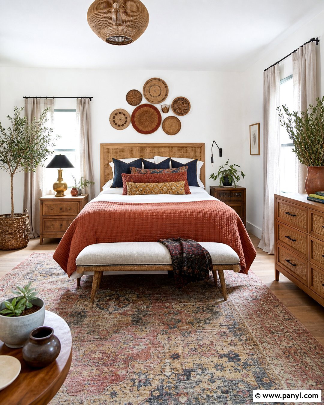Pure White Boho Bedroom - 30 Pure White Sherwin Williams Walls