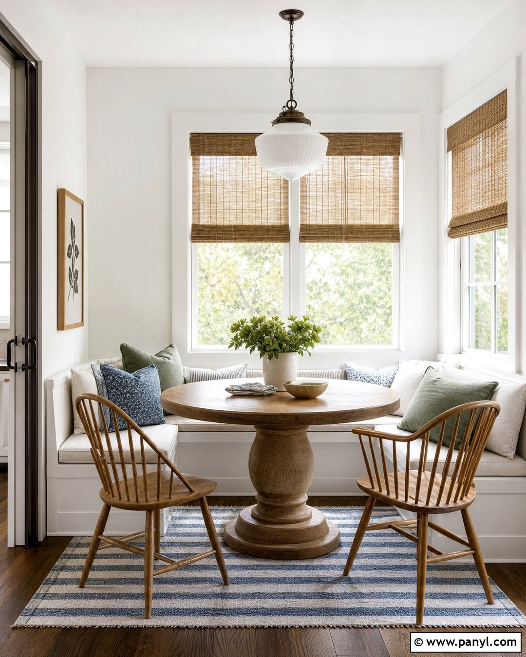 Pure White Breakfast Nook - 30 Pure White Sherwin Williams Walls