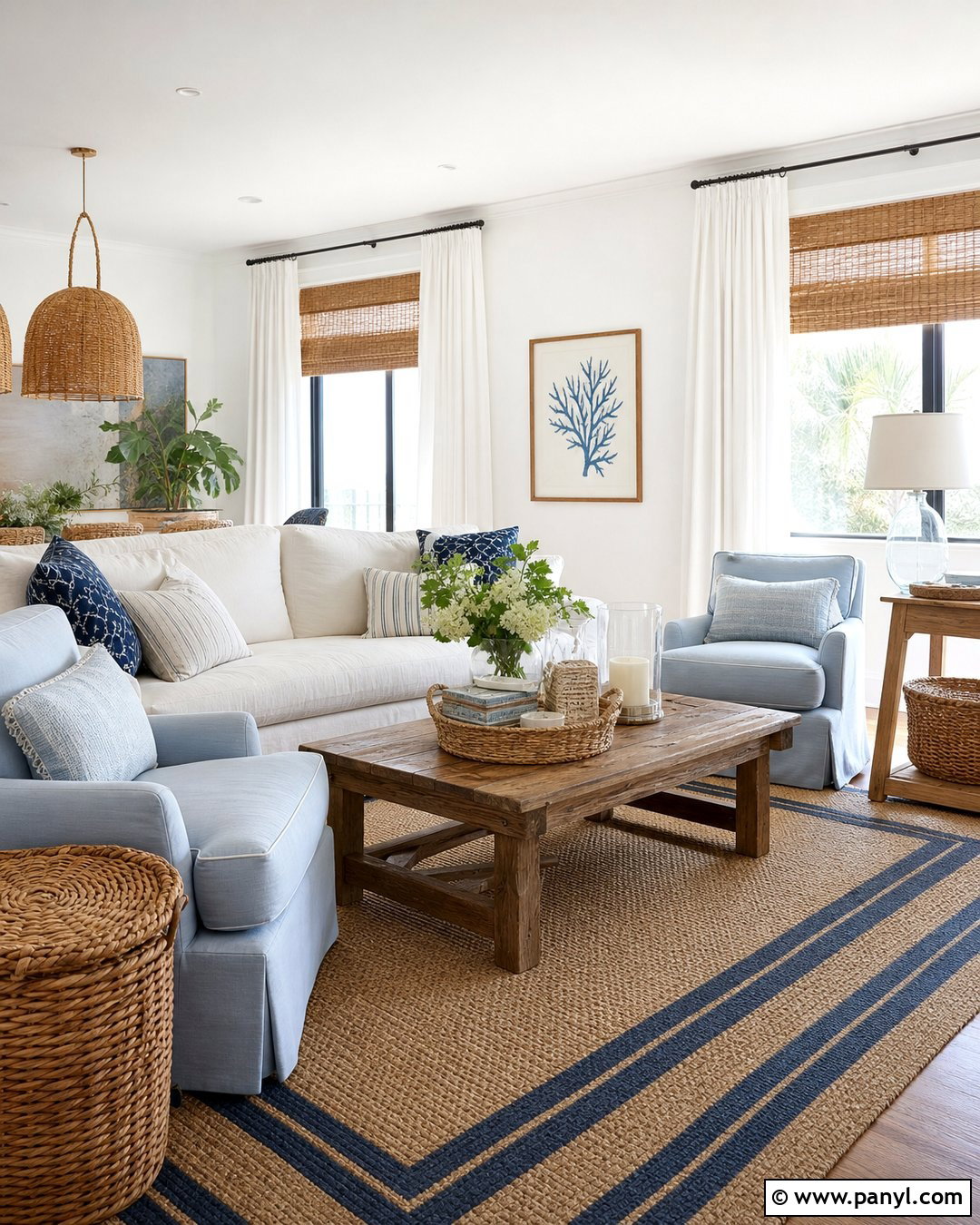 Pure White Coastal Living Room - 30 Pure White Sherwin Williams Walls