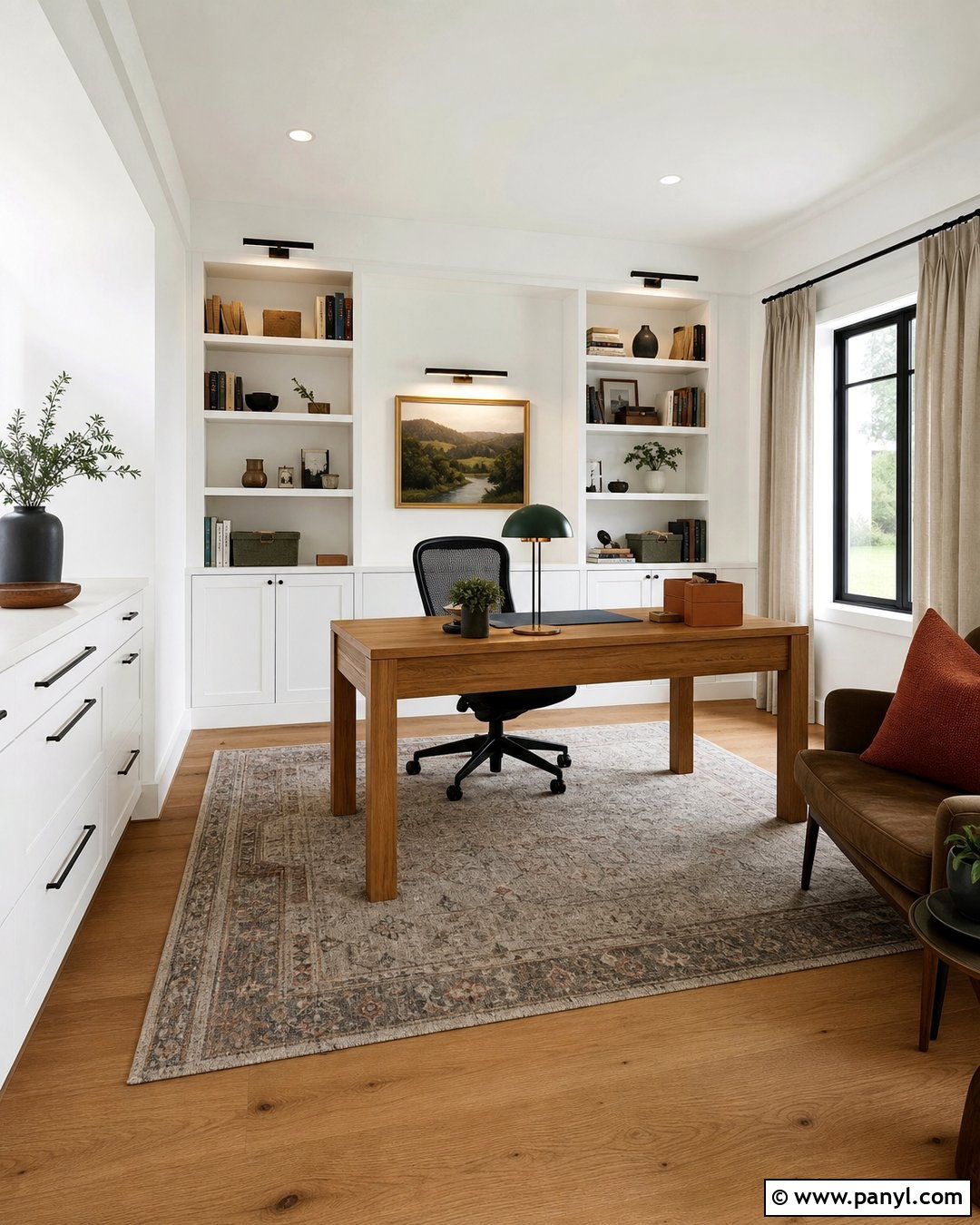 Pure White Home Office - 30 Pure White Sherwin Williams Walls