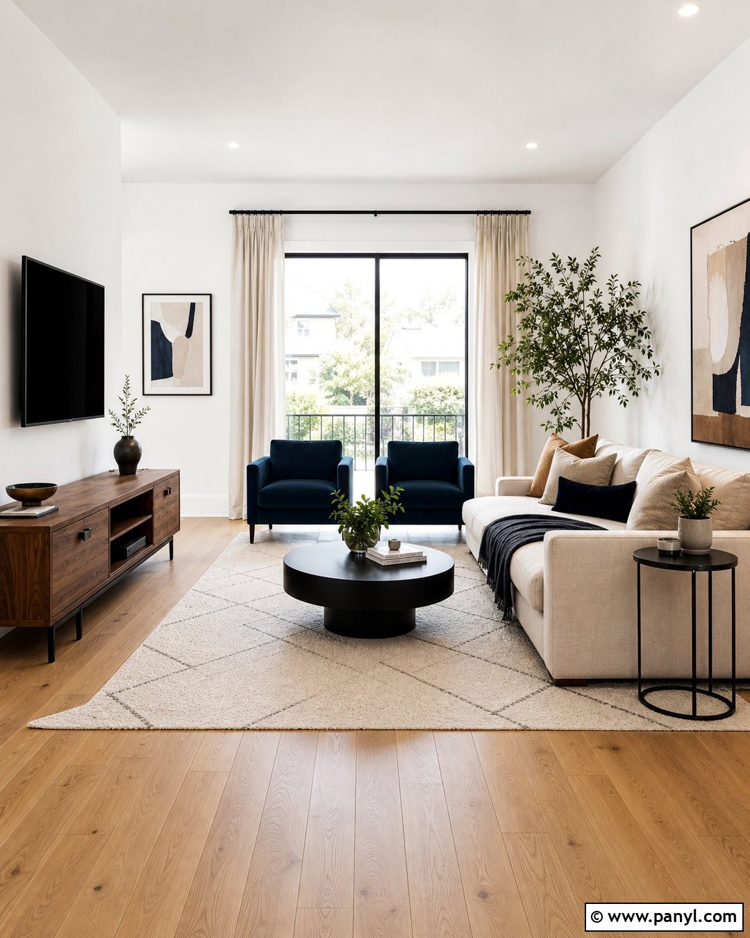 Pure White Modern Living Room Walls - 20 Pure White Paint For Walls
