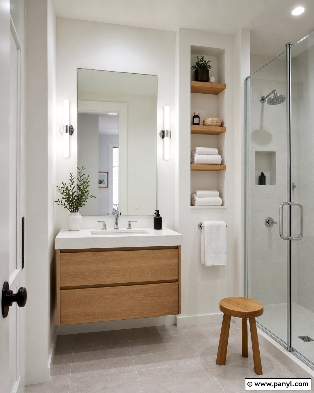 Pure White Small Bathroom Walls - 20 Pure White Paint For Walls