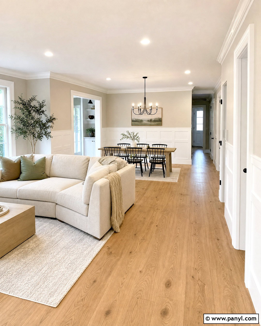 Pure White White Trim - 20 white trim paint color ideas