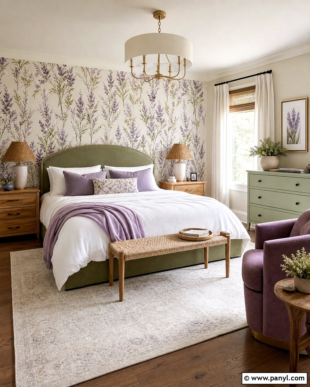 Purple And Green Bedroom - 20 purple room inspo ideas