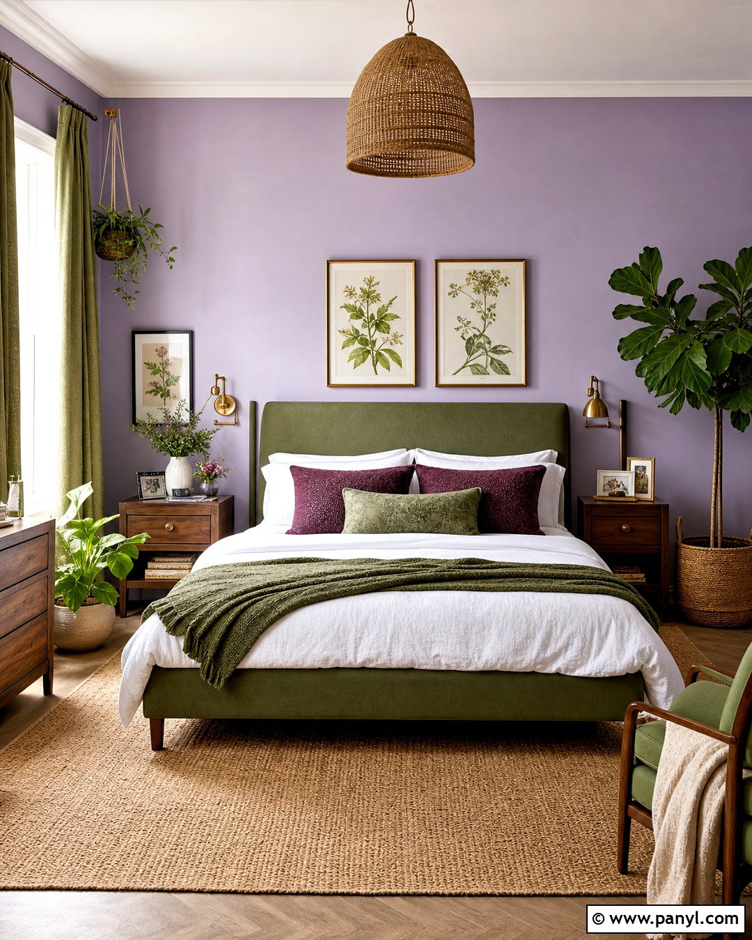 Purple And Green Bedroom - 20 purple bedroom aesthetic ideas