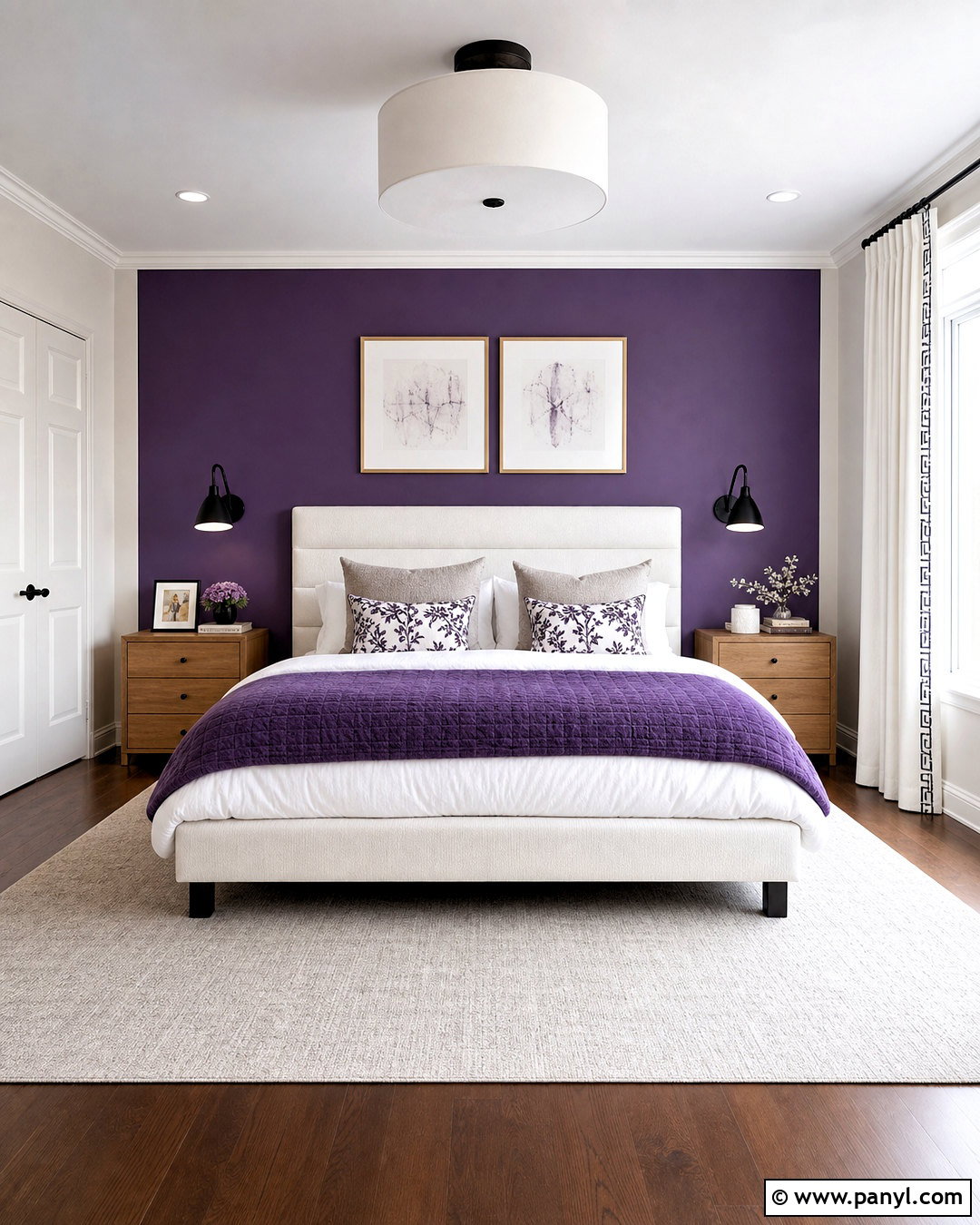 20 Purple Wall Design Ideas for a Bold, Stylish Modern Home