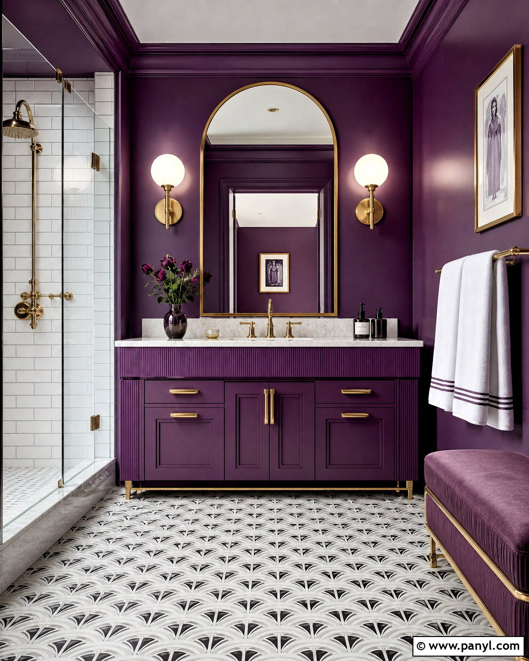 20 Purple Bathroom Ideas for a Bold, Spa-Like Escape at Home