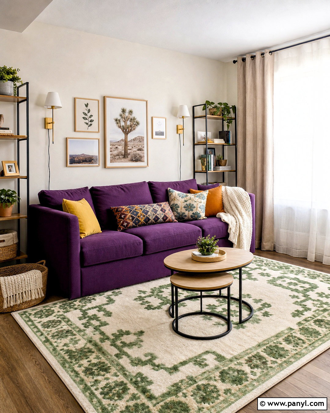 Purple Couch Rental Living Room - 20 purple couch living room decor ideas