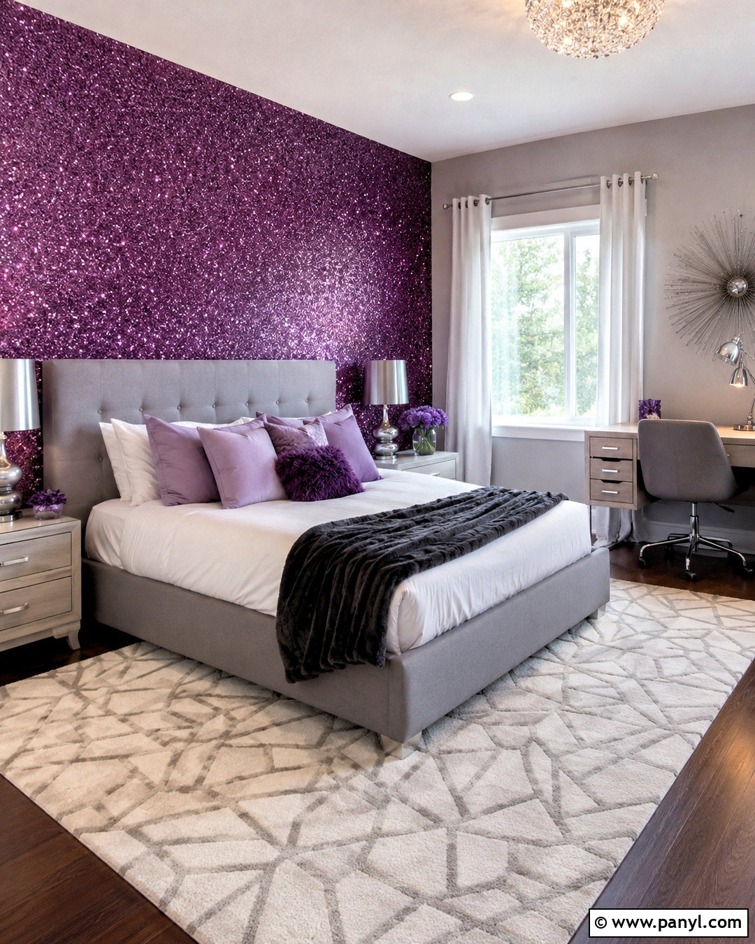 20 DIY Glitter Paint for Walls Ideas for a Tasteful Sparkle