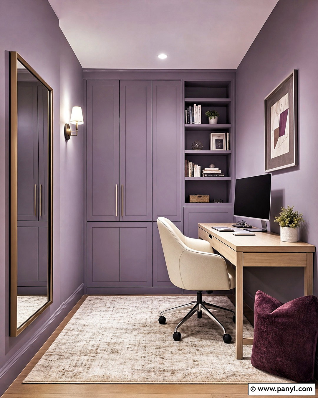 Purple Gray Small Room - 20 purple gray wall paint ideas