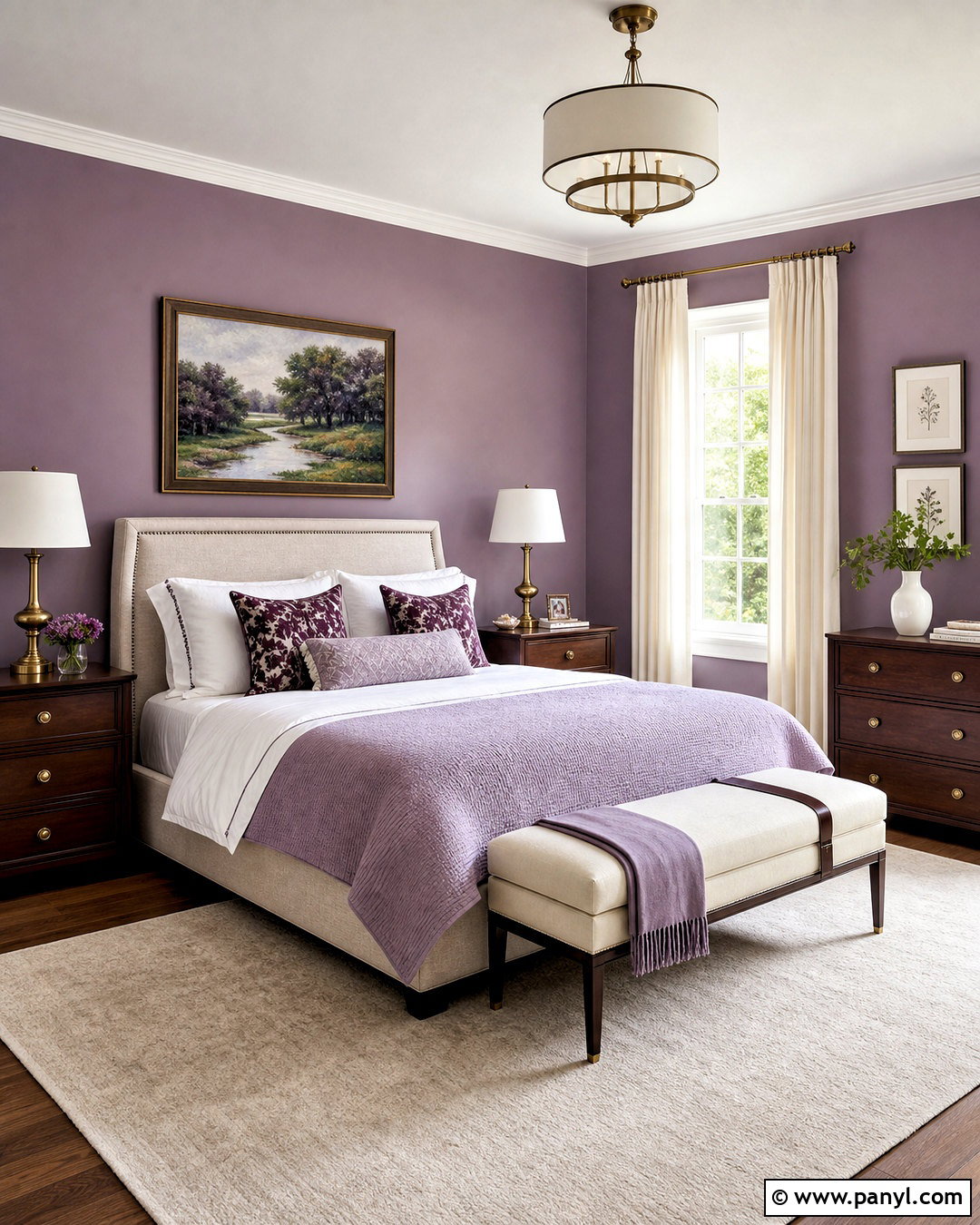 Purple Guest Bedroom - 20 purple room inspo ideas