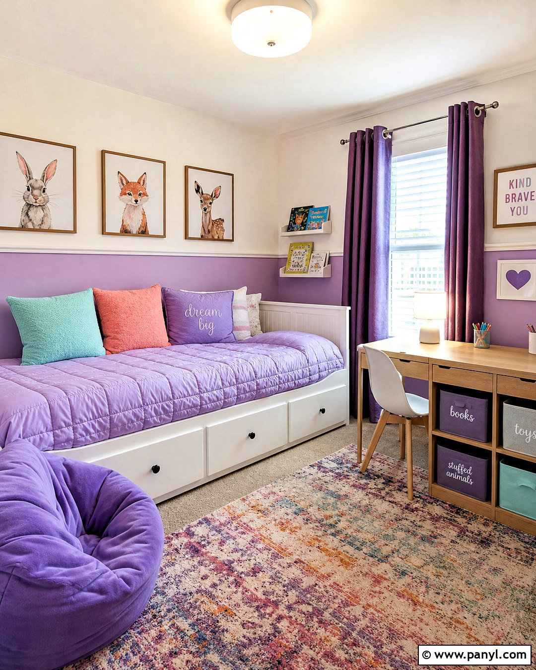 Purple Kids Bedroom - 20 purple room inspo ideas