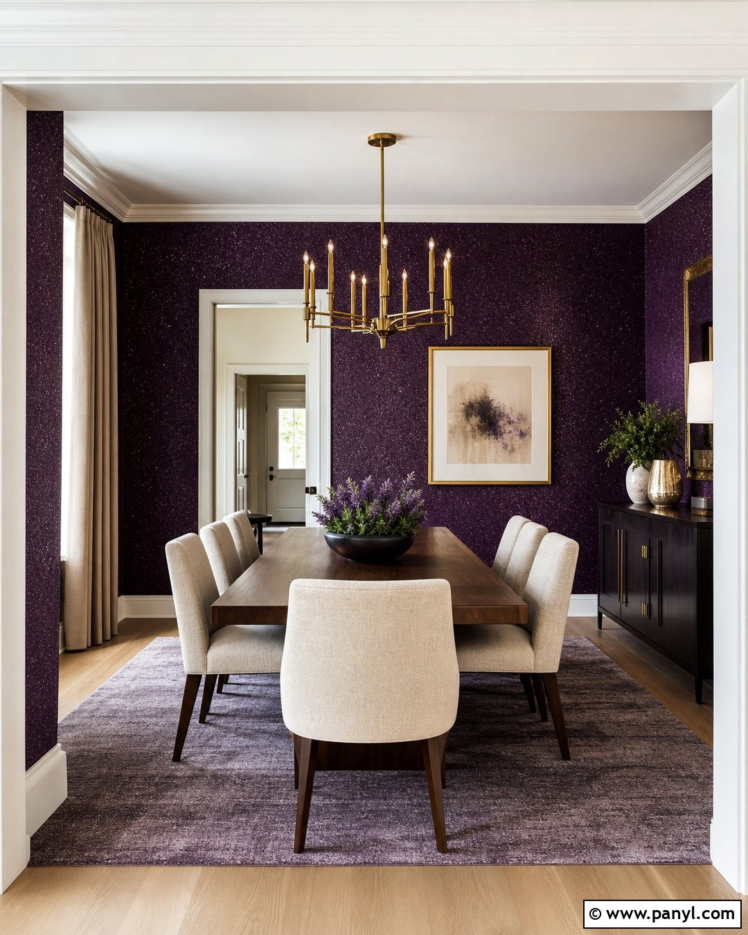 Purple Sparkle Dining Room Walls - 20 Purple Sparkle Paint For Walls