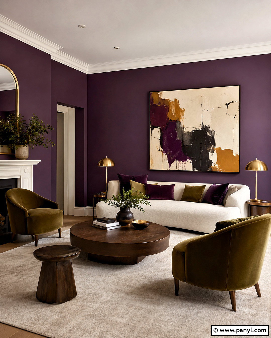 Purple Wall Color Meaning - 20 Wall Color Meaning Ideas