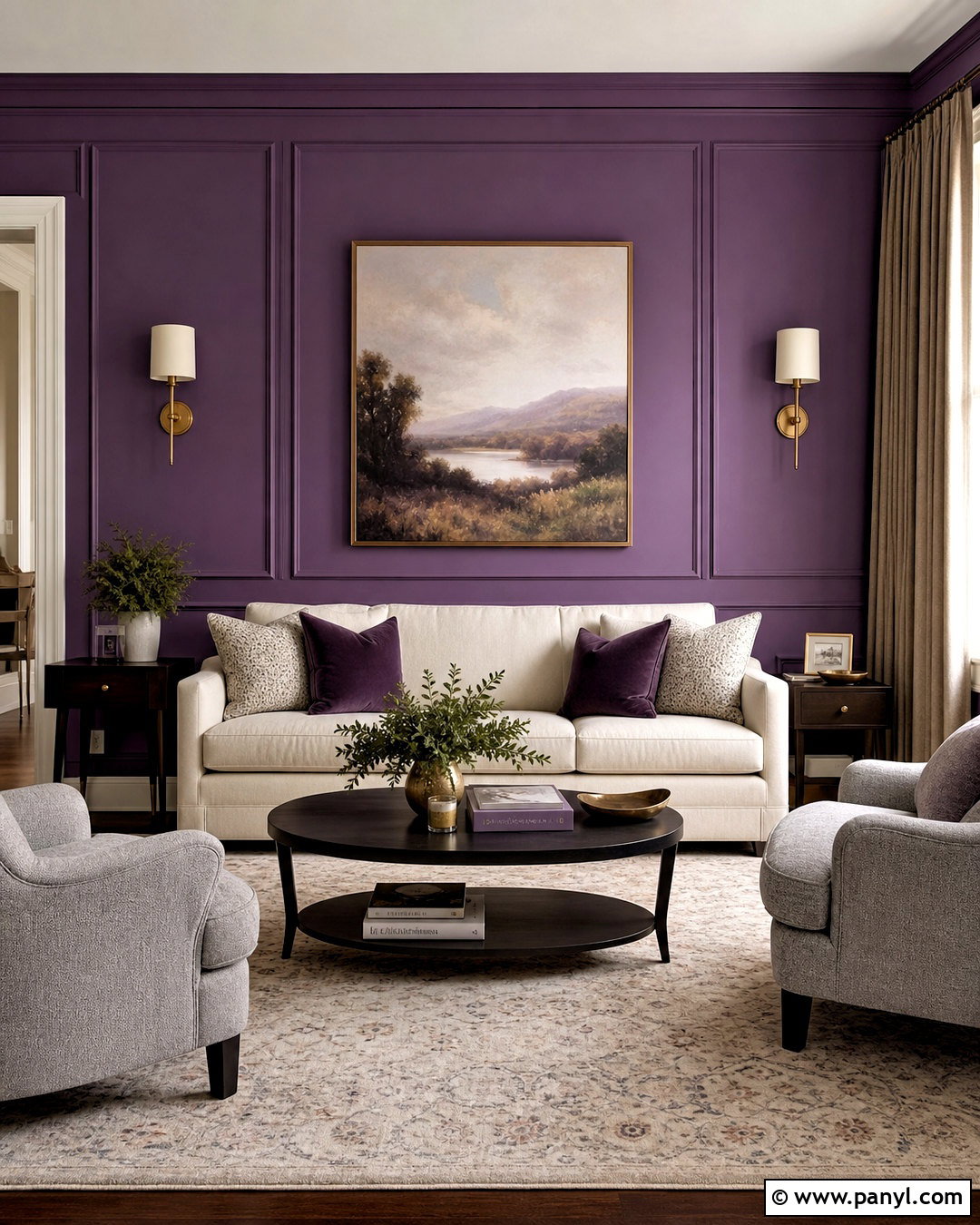 20 Purple Walls Living Room Ideas for a Luxe Refresh
