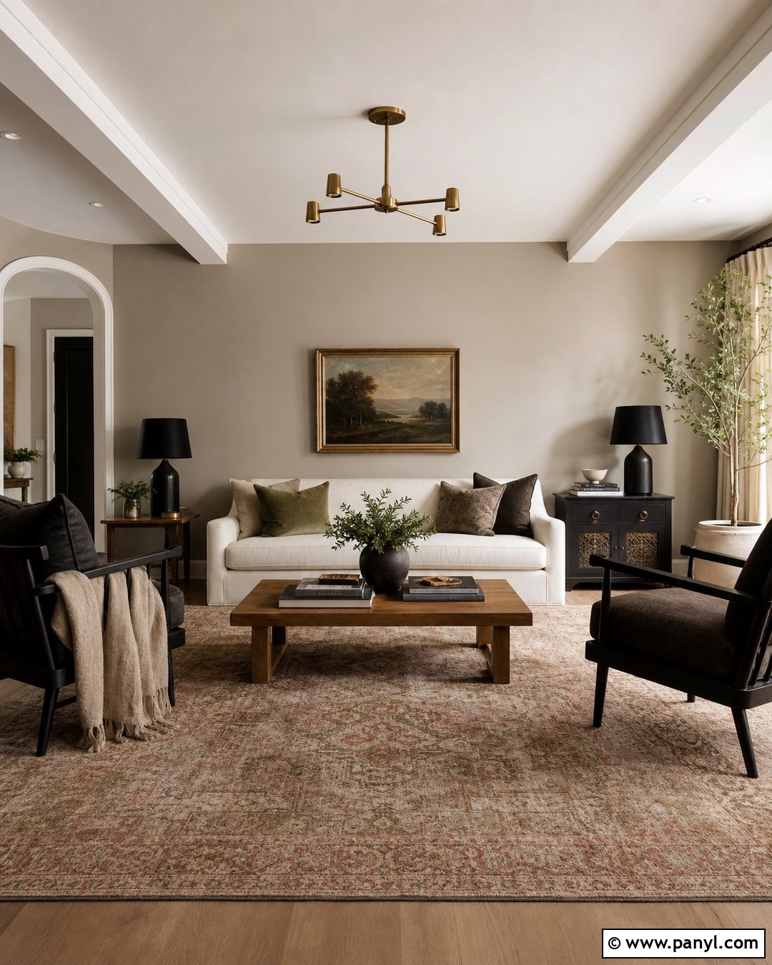 Putty Beige Living Room - 30 beige wall colors for living room ideas