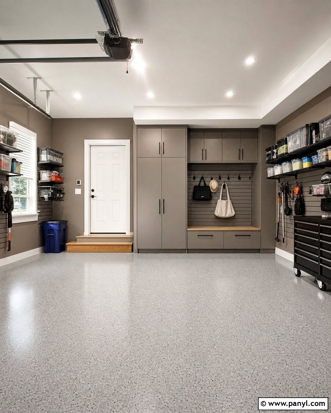 Putty Garage Walls - 20 Neutral Color Garage Walls