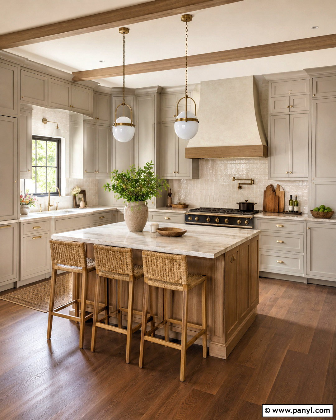 Putty Kitchen Cabinets - 20 neutral kitchen cabinet colors