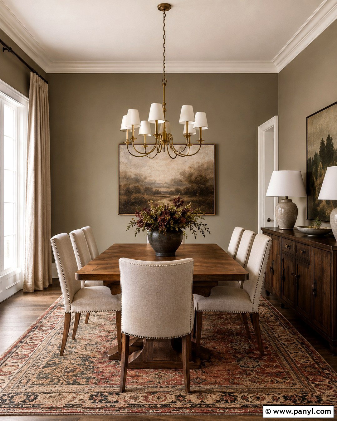 Putty Walls In A Dining Room - 20 Putty Wall Color Ideas
