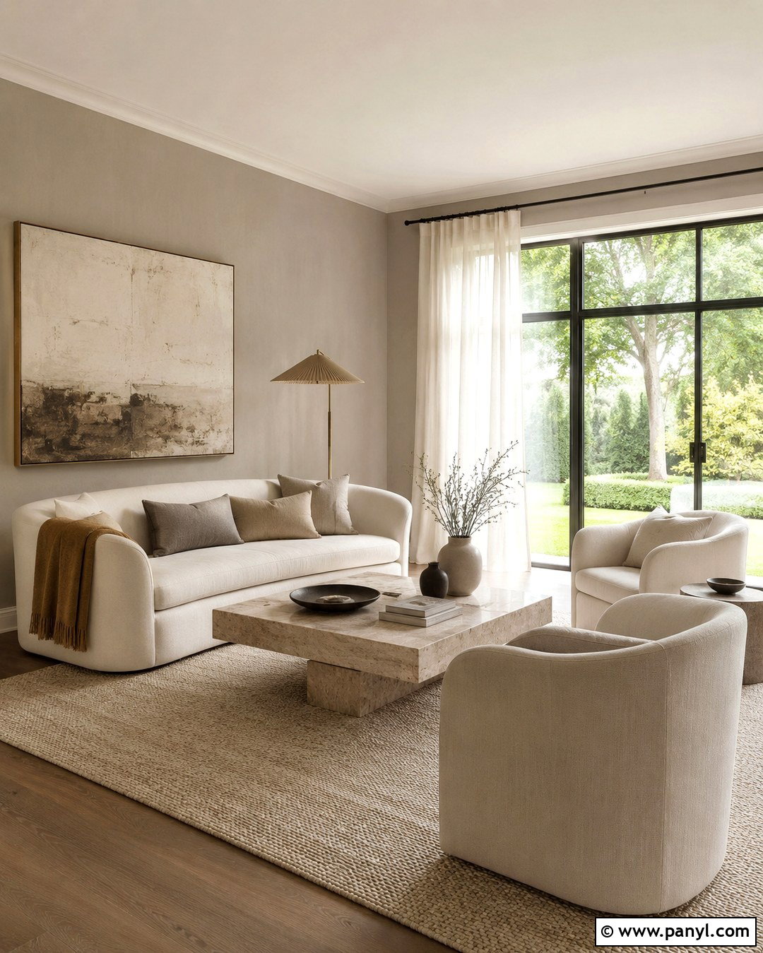 Putty Walls With Cream Furniture - 20 Putty Wall Color Ideas