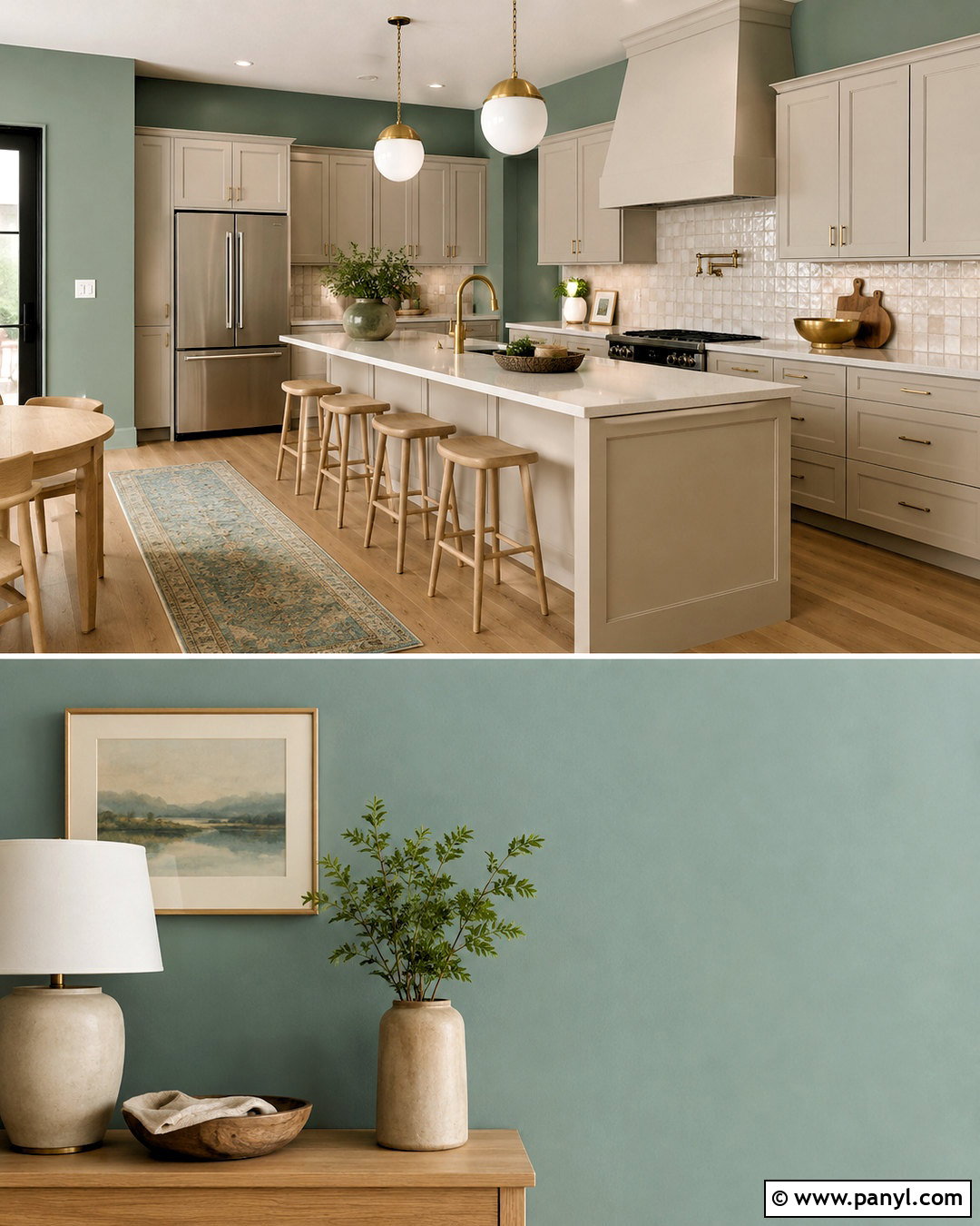 Quiet Moments Walls With Revere Pewter Cabinets - 20 Wall Color For Revere Pewter Cabinets