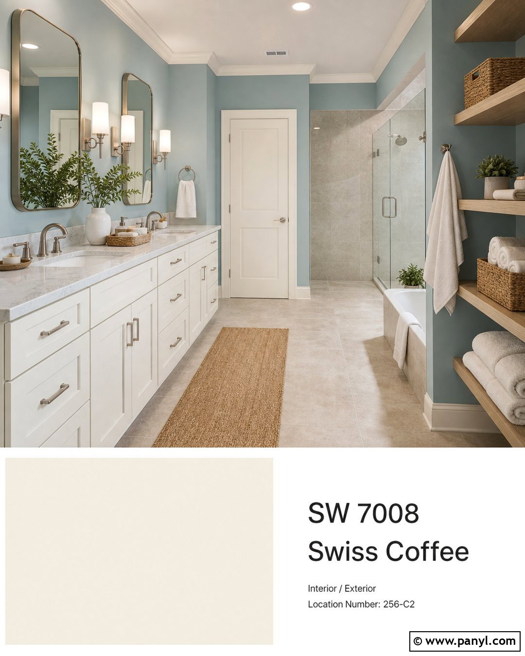 45 Swiss Coffee Coordinating Colors for a Timeless Home
