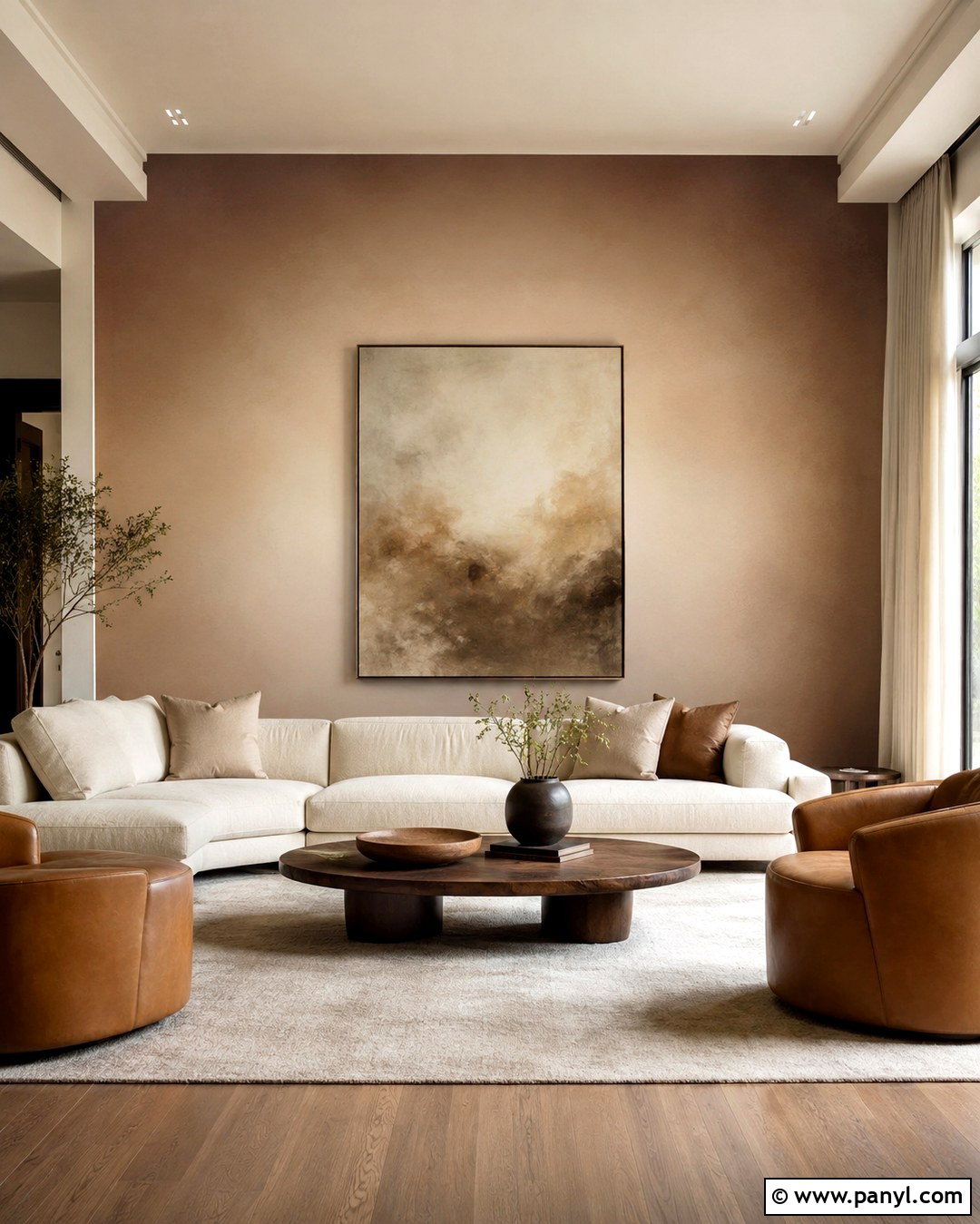 Radial Ombre Wall Living Room - 20 How To Paint An Ombre Wall Ideas
