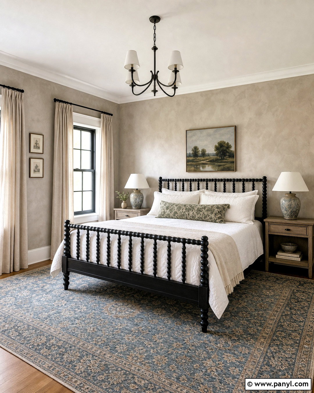Rag-Rolled Wall Finish - 20 faux finishes for walls