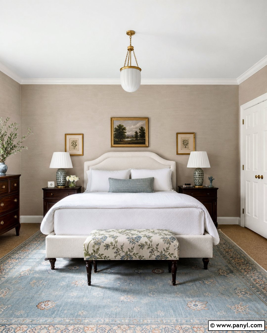 Rag-Rolled Wall Paint Finish - 30 paint finishes for walls
