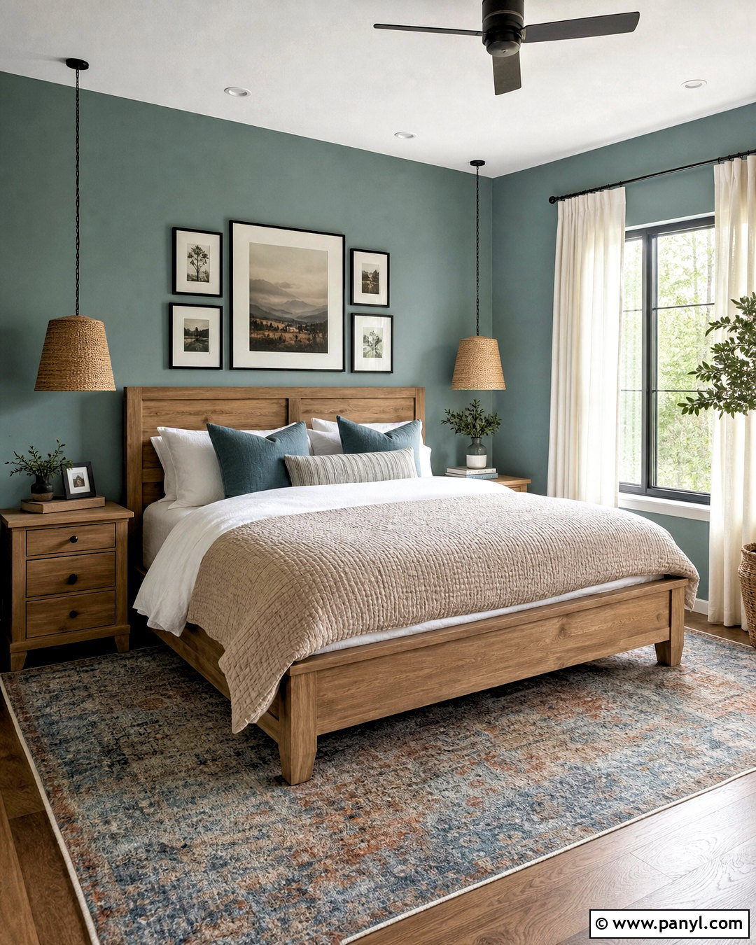 Rain Bedroom With Natural Oak - 20 rain sherwin williams ideas