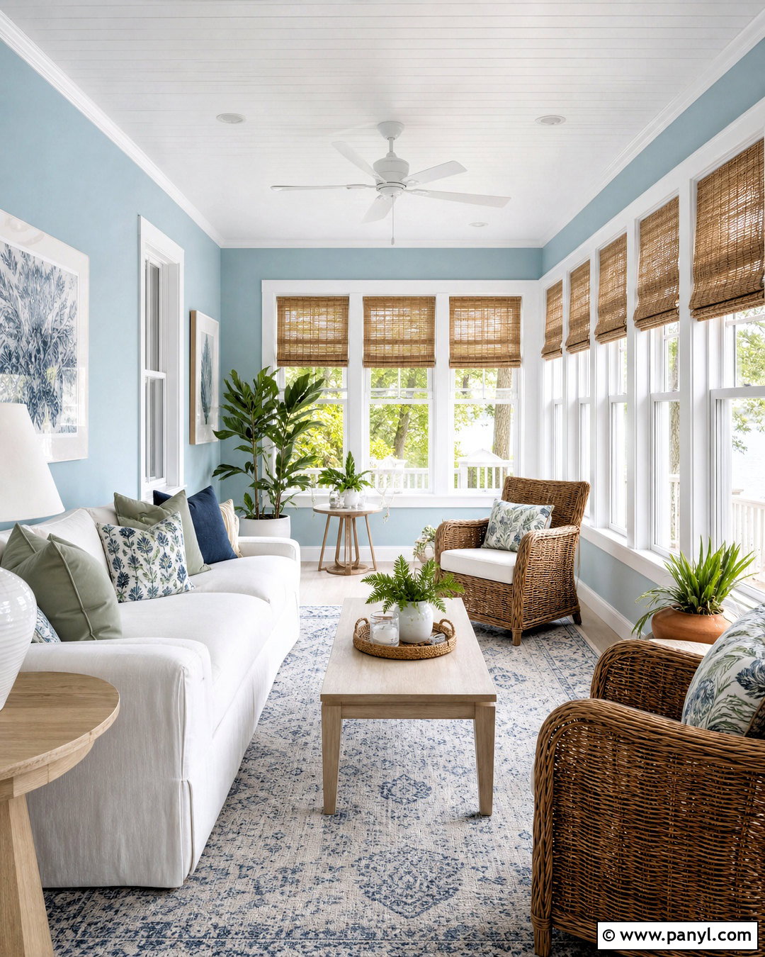 Rain Light Blue Sunroom - 20 sherwin williams light blue ideas
