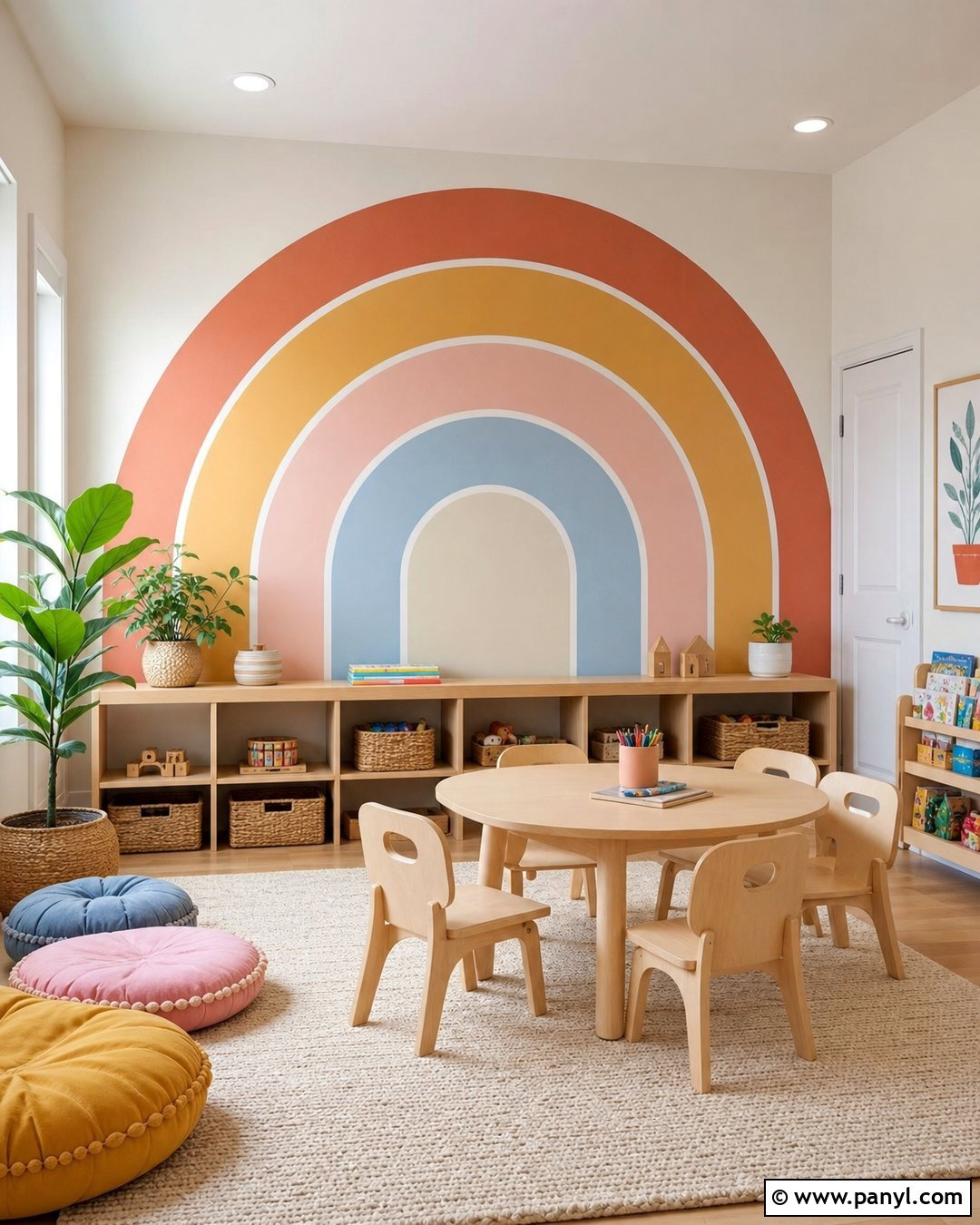 Rainbow Arch Wallpaper Playroom - 35 2019 Aesthetic Wallpaper ideas